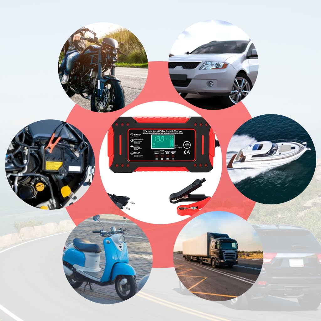 Portable Smart Car Battery Charger | Emergency Jump Starter