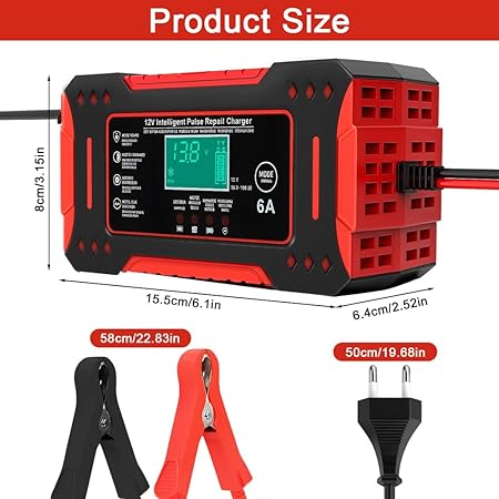 Portable Smart Car Battery Charger | Emergency Jump Starter