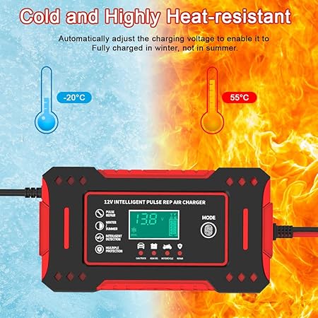 Portable Smart Car Battery Charger | Emergency Jump Starter